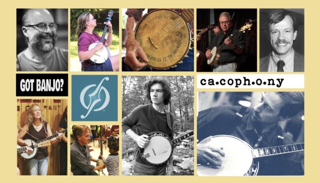 Hi-res banjo cacophony